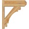 Ekena Millwork Merced Rough Sawn Craftsman Outlooker, Western Red Cedar, 8"W x 24"D x 28"H OUT08X24X28MRC04RWR - alternate 4